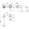 Смеситель для раковины LEMARK VILLA LM4826B